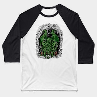 Cthulhu, the Coloured Version Baseball T-Shirt